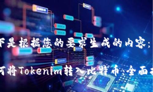 以下是根据您的要求生成的内容：

如何将Tokenim转入比特币：全面指南