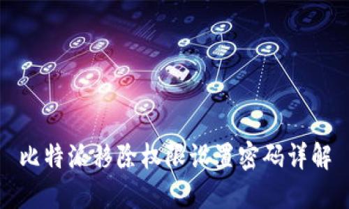 比特派移除权限设置密码详解