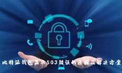 比特派钱包显示503错误的